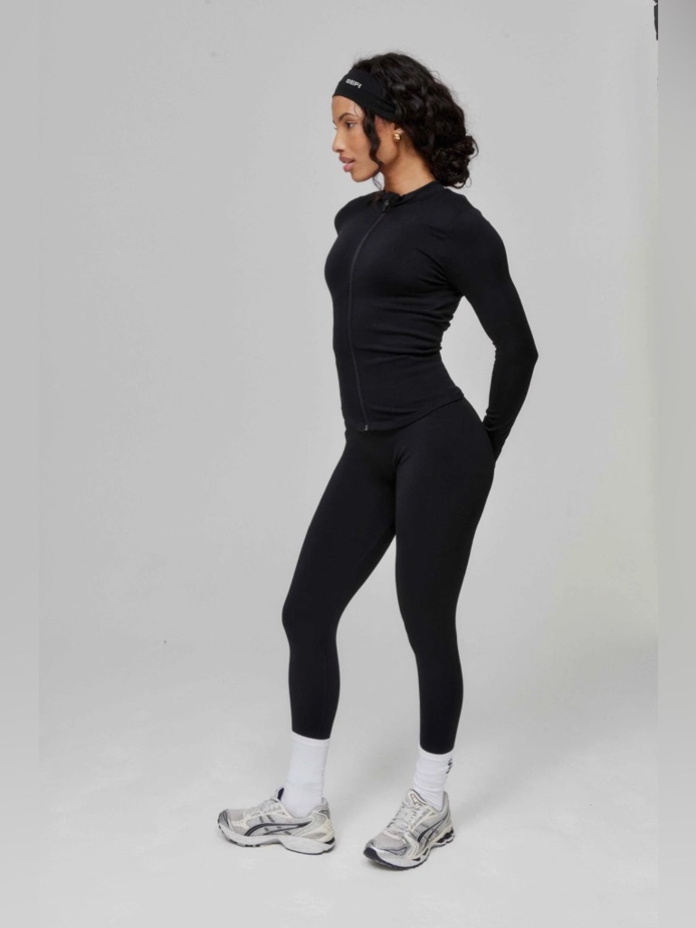 SEFI TIMELESS ZIP JACKET - JET BLACK - Picture 13 of 13
